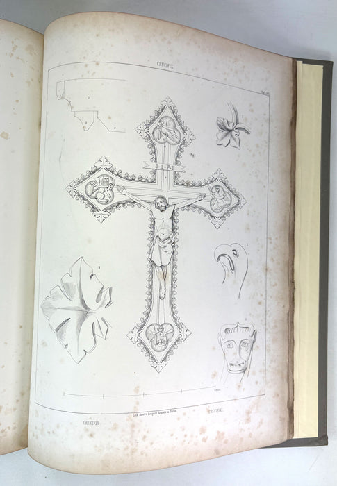 The Gothic Model-book; The Architecture of the Middle Ages, V. Statz & G. Ungewitter, 1858