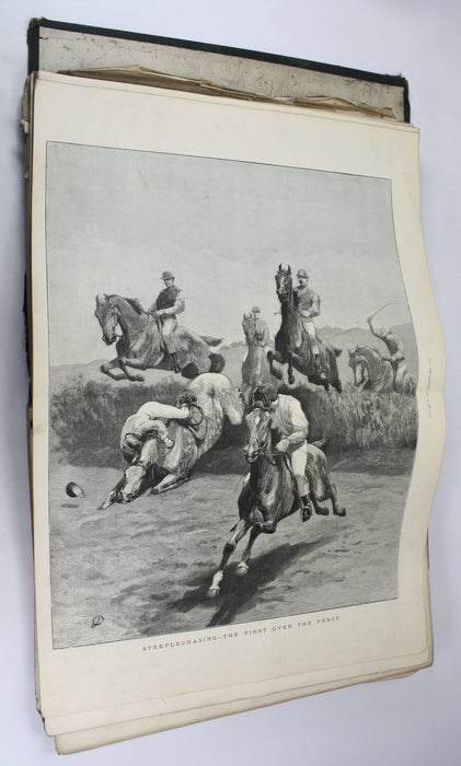 The Graphic; An Illustrated Weekly Newspaper; 1875 India issue & collection of 1881 issues