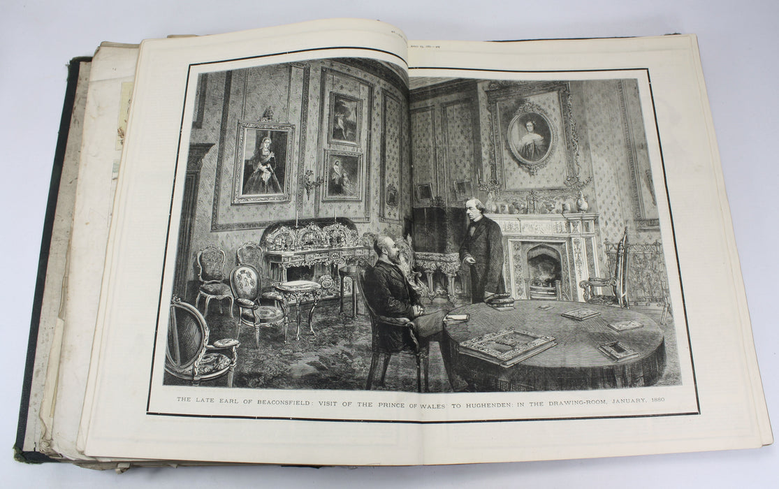 The Graphic; An Illustrated Weekly Newspaper; 1875 India issue & collection of 1881 issues