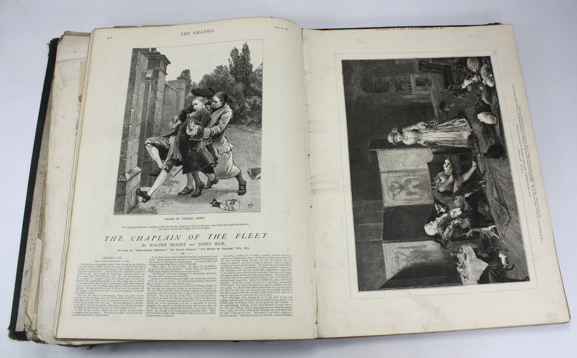 The Graphic; An Illustrated Weekly Newspaper; 1875 India issue & collection of 1881 issues