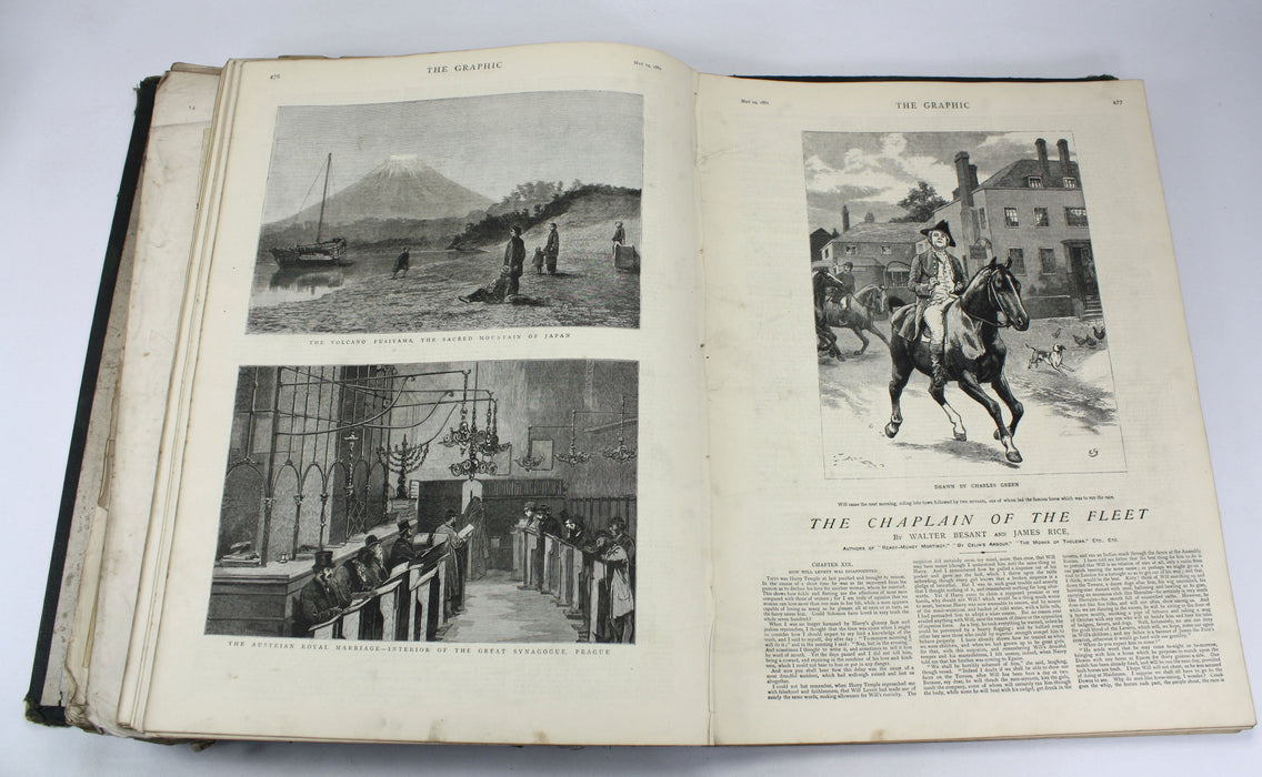 The Graphic; An Illustrated Weekly Newspaper; 1875 India issue & collection of 1881 issues