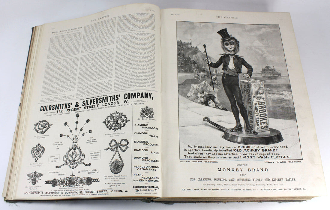 The Graphic; An Illustrated Weekly Newspaper; Volume 56, July - December 1897. King Rama V of Siam.