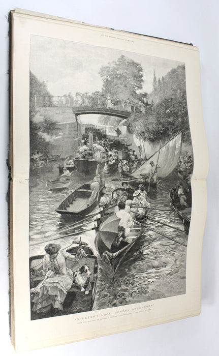 The Graphic; An Illustrated Weekly Newspaper; Volume 56, July - December 1897. King Rama V of Siam.