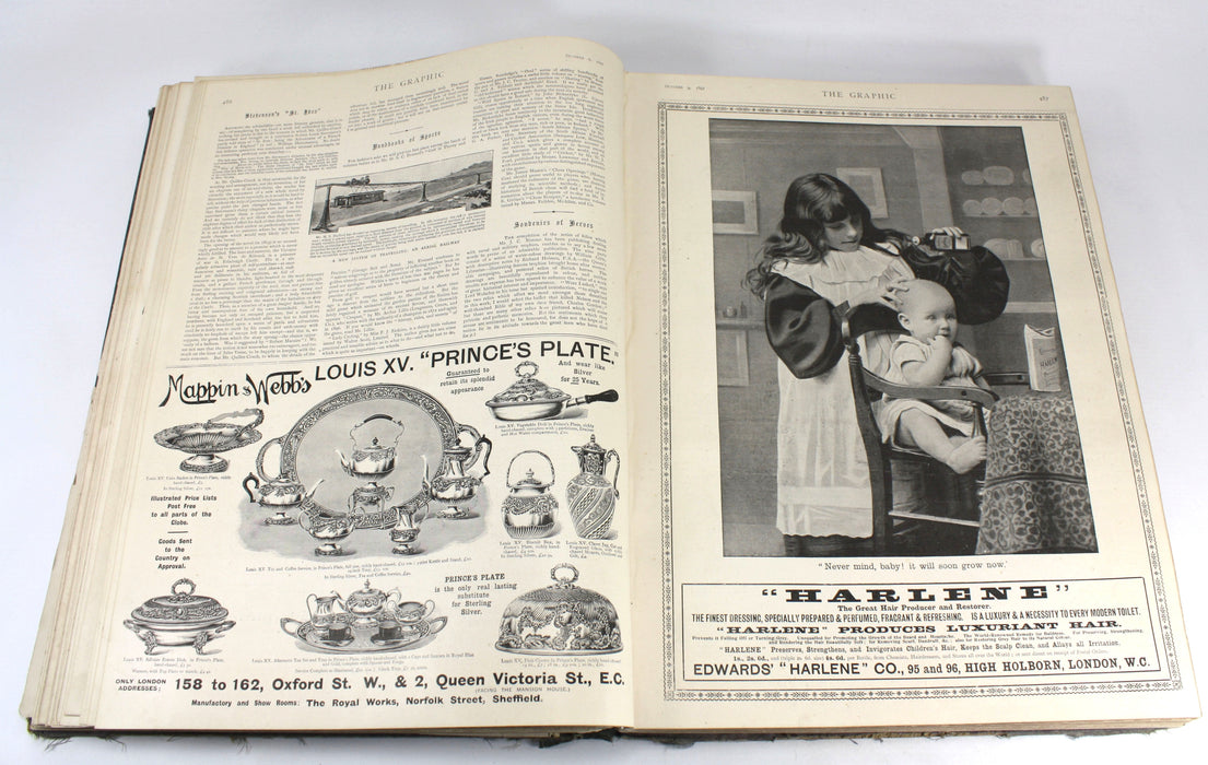 The Graphic; An Illustrated Weekly Newspaper; Volume 56, July - December 1897. King Rama V of Siam.