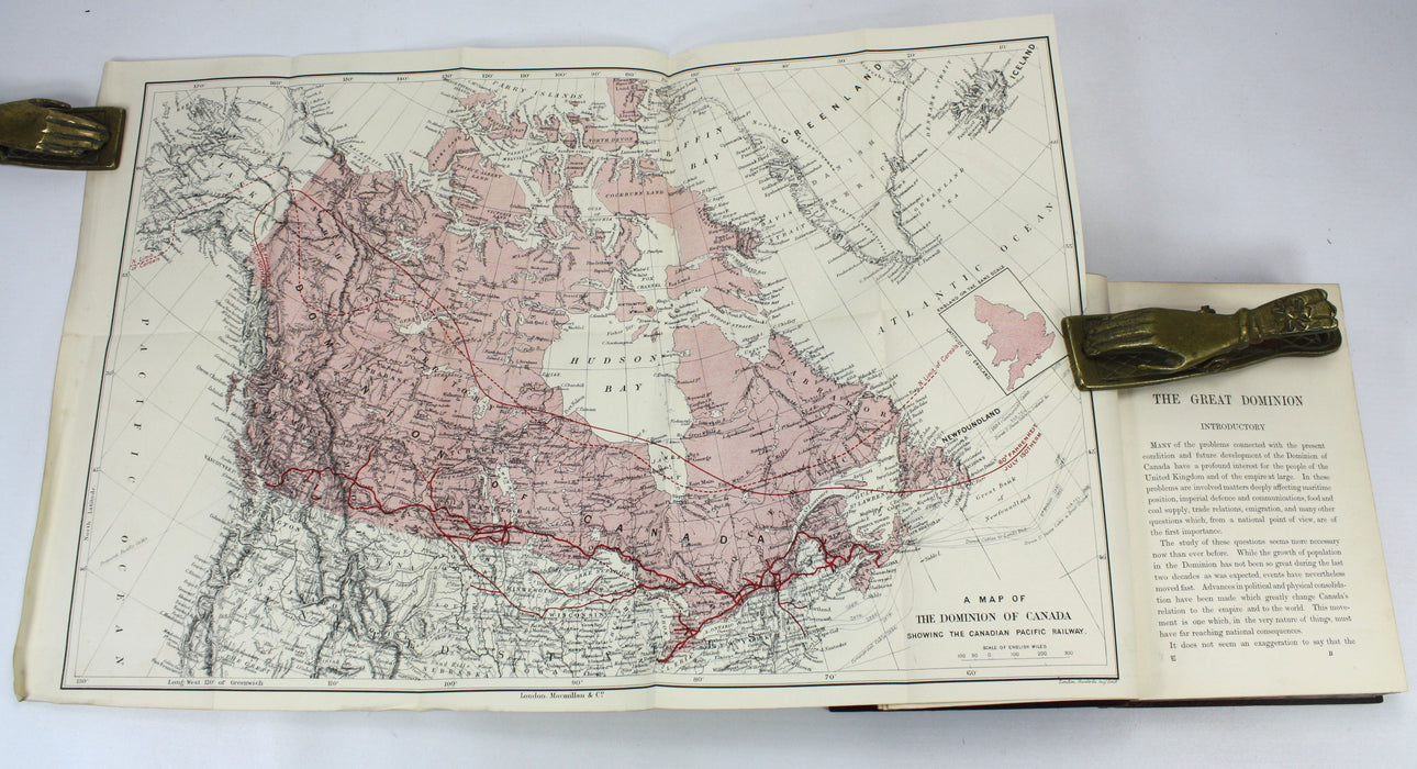 The Great Dominion; Studies of Canada, with Maps, George R. Parkin, 1895