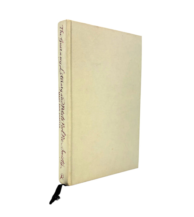 The Guernsey Literary and Potato Peel Society, Mary Ann Shaffer, 2008 1st edition