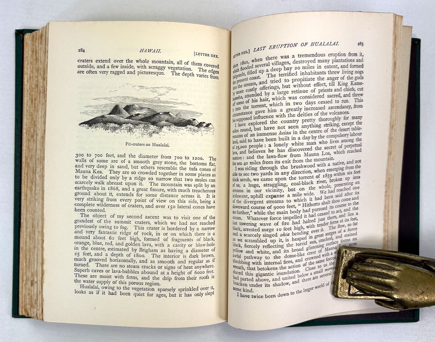 The Hawaiian Archipelago; Six Months Among The Palm Groves, Coral Reefs, and Volcanoes of the Sandwich Islands. By Isabella L. Bird. Published John Murray, 1890.