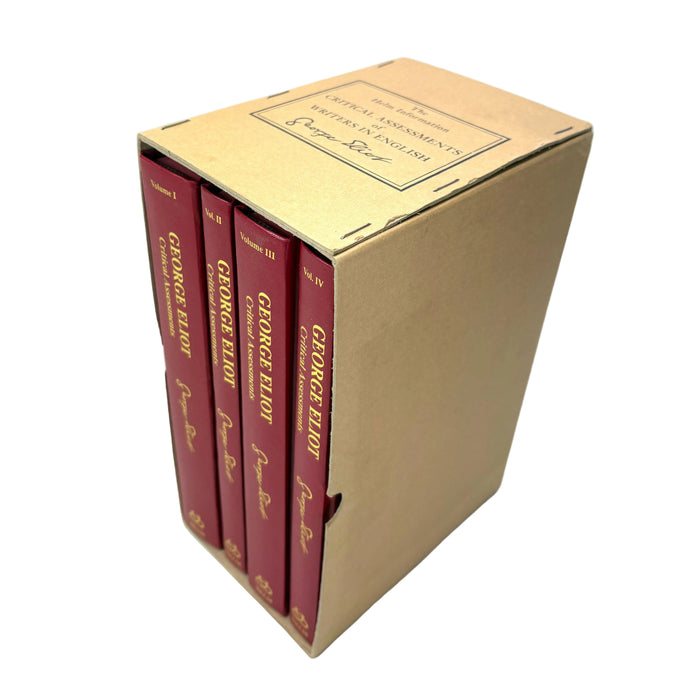 The Helm Information; George Eliot Critical Assessments, edited by Stuart Hutchinson, 4 Volume box set, 1996