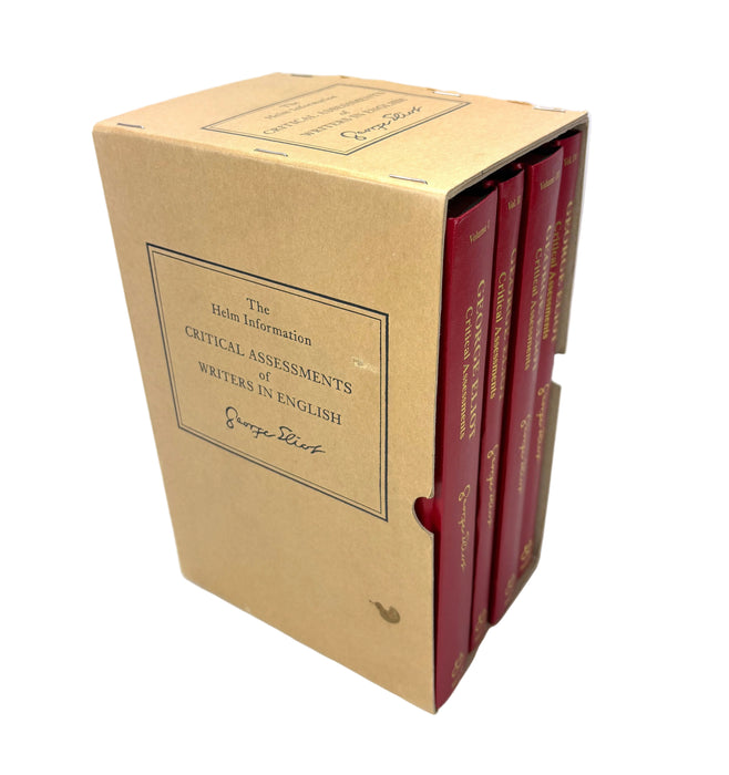 The Helm Information; George Eliot Critical Assessments, edited by Stuart Hutchinson, 4 Volume box set, 1996