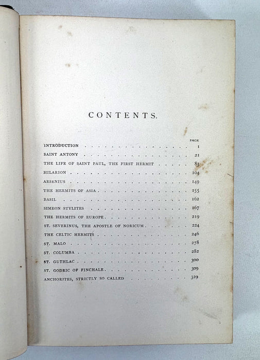 The Hermits, by The Rev. Charles Kingsley, Macmillan, c. 1880