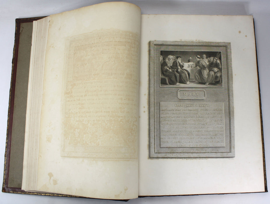 The History of England, by David Hume; A Large Folio Volume, 1806