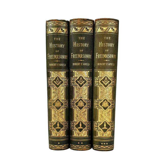 The History of Freemasonry, Its Antiquities, Symbols, Constitutions, Customs etc, by Robert Freke Gould, T.C. & E.C. Jack, Edinburgh, c. 1888