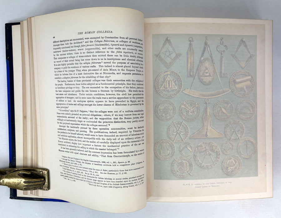 The History of Freemasonry, Its Antiquities, Symbols, Constitutions, Customs etc, by Robert Freke Gould, T.C. & E.C. Jack, Edinburgh, c. 1888