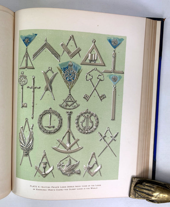 The History of Freemasonry, Its Antiquities, Symbols, Constitutions, Customs etc, by Robert Freke Gould, T.C. & E.C. Jack, Edinburgh, c. 1888