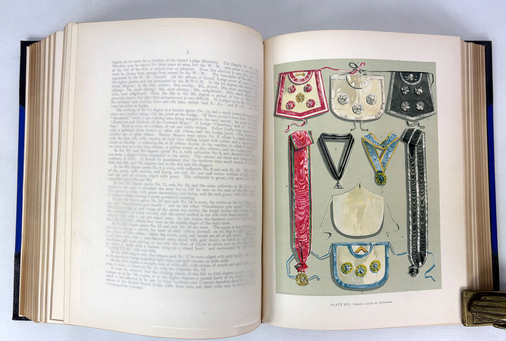 The History of Freemasonry, Its Antiquities, Symbols, Constitutions, Customs etc, by Robert Freke Gould, T.C. & E.C. Jack, Edinburgh, c. 1888