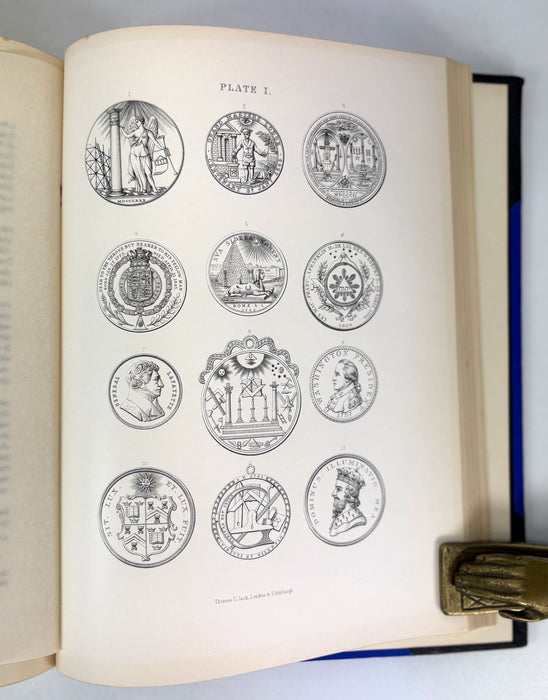The History of Freemasonry, Its Antiquities, Symbols, Constitutions, Customs etc, by Robert Freke Gould, T.C. & E.C. Jack, Edinburgh, c. 1888