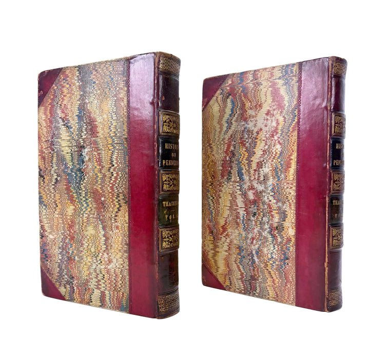 The History of Pendennis, William Makepeace Thackeray, Bradbury and Evans, 1849 1st edition