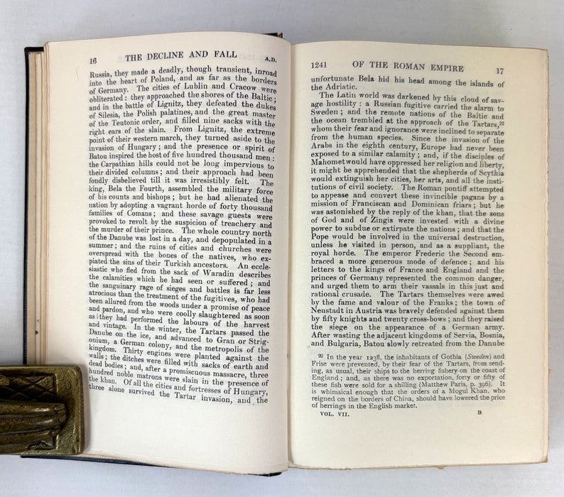 The History of The Decline and Fall of the Roman Empire, Edward Gibbons, 1903