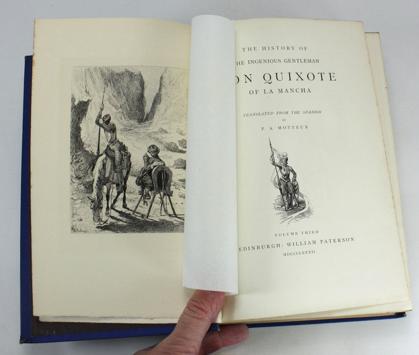 The History of The Ingenious Gentleman Don Quixote of La Mancha, Cervantes, 1879. Translated by P.A. Motteux.