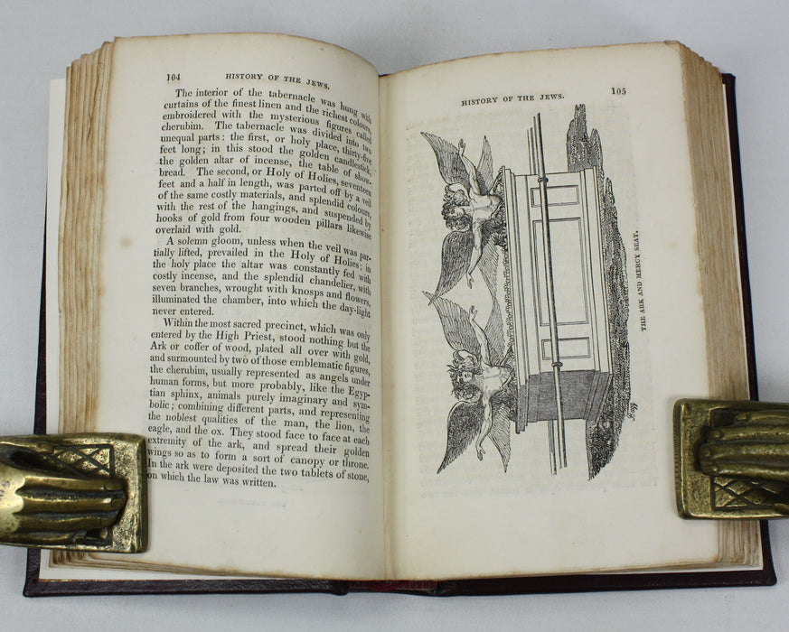The History of The Jews, John Murray, 1830, in custom leather binding and slipcase