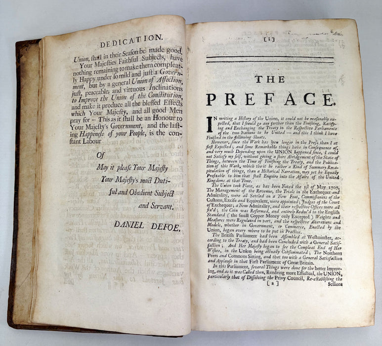 The History of the Union of Great Britain, Daniel Defoe, Edinburgh 1709