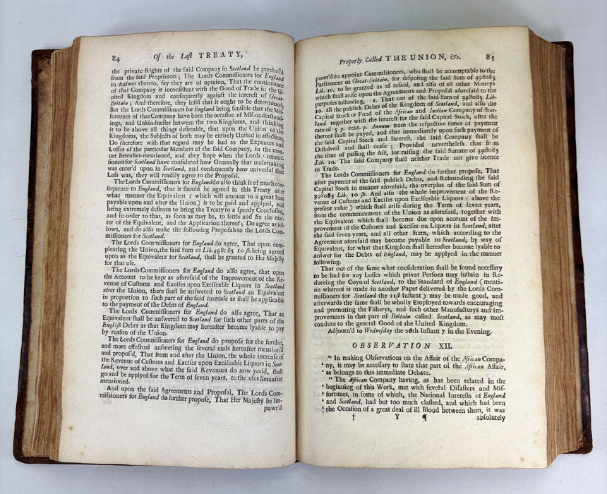 The History of the Union of Great Britain, Daniel Defoe, Edinburgh 1709