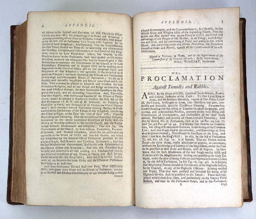 The History of the Union of Great Britain, Daniel Defoe, Edinburgh 1709