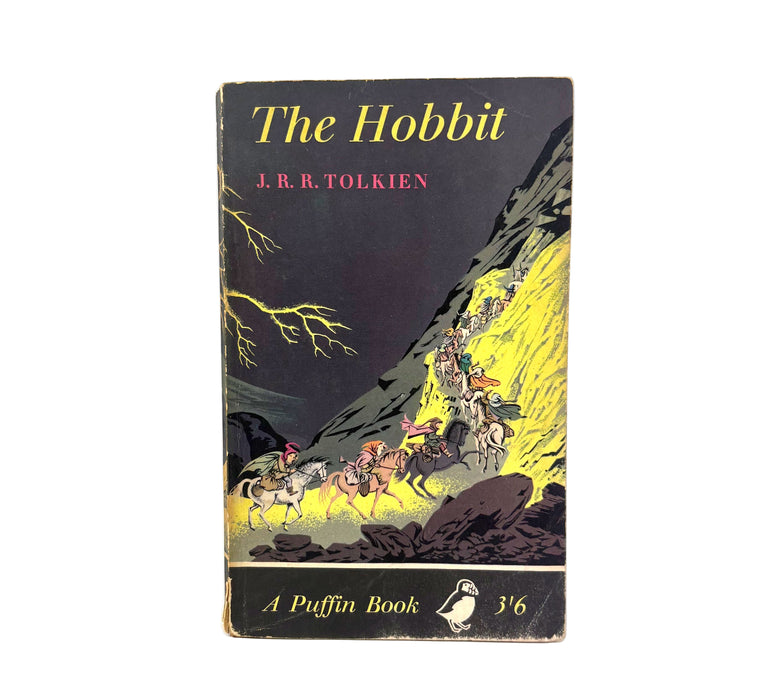 The Hobbit, or There and Back Again, J.R.R. Tolkien, First Paperback Edition, Puffin, 1961