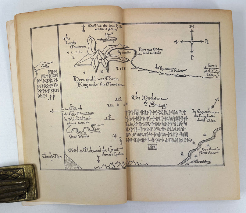 The Hobbit, or There and Back Again, J.R.R. Tolkien, First Paperback Edition, Puffin, 1961