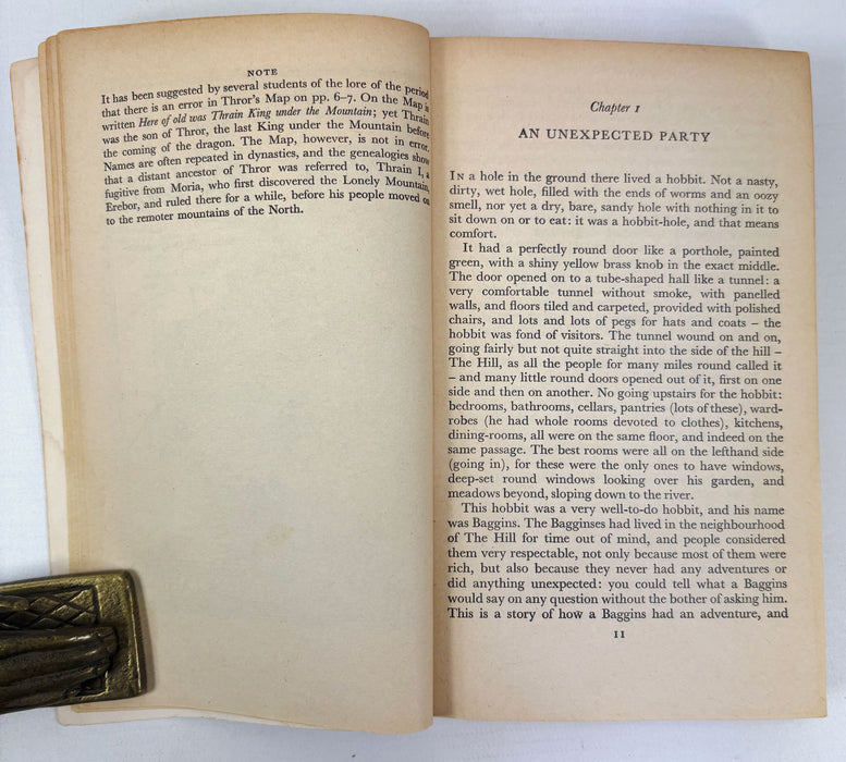 The Hobbit, or There and Back Again, J.R.R. Tolkien, First Paperback Edition, Puffin, 1961