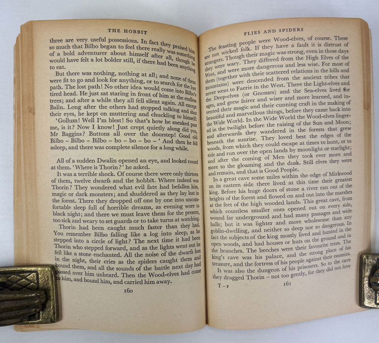 The Hobbit, or There and Back Again, J.R.R. Tolkien, First Paperback Edition, Puffin, 1961