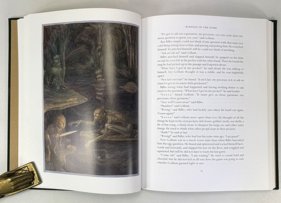 The Hobbit, or There and Back Again, J.R.R. Tolkien, Illustrated by Alan Lee, HarperCollins, 1997 Hardback