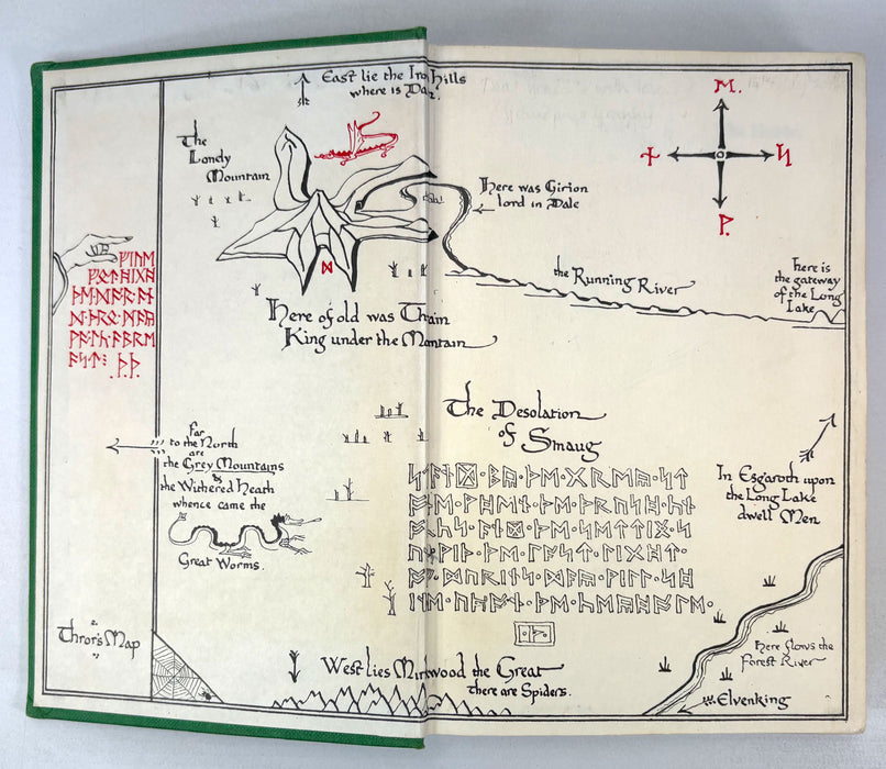 The Hobbit, or There and Back Again, J.R.R. Tolkien, Third edition, Ninth impression, 1974
