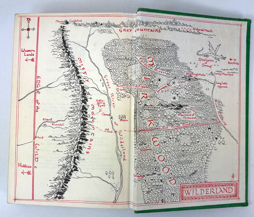 The Hobbit, or There and Back Again, J.R.R. Tolkien, Third edition, Ninth impression, 1974