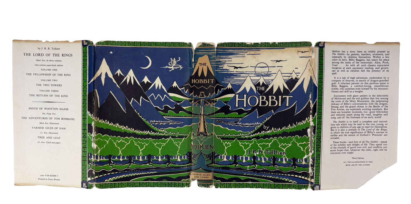 The Hobbit, or There and Back Again, J.R.R. Tolkien, Third edition, Ninth impression, 1974
