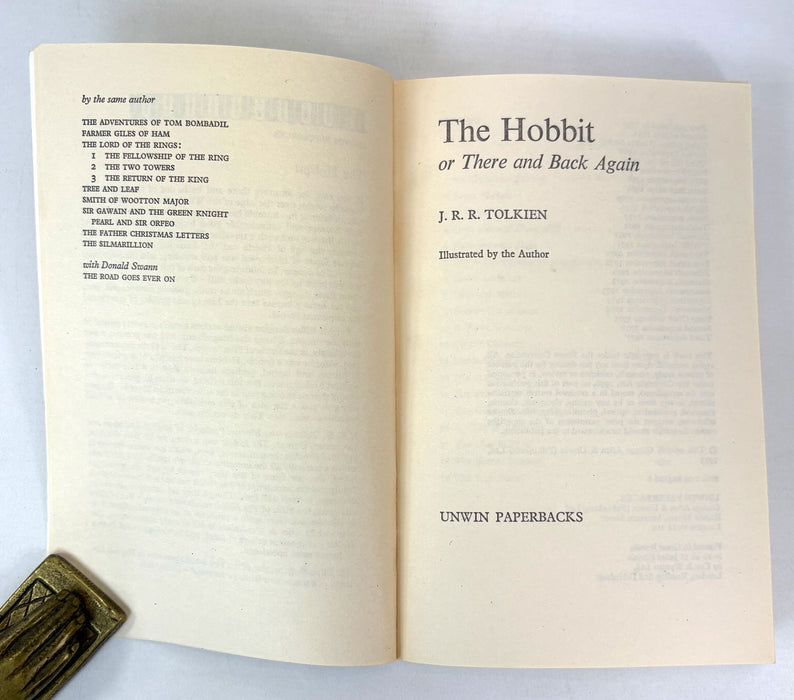 The Hobbit and Other Stories, 3 Volume box set, by J.R.R. Tolkien, 1977, Unwin Paperbacks