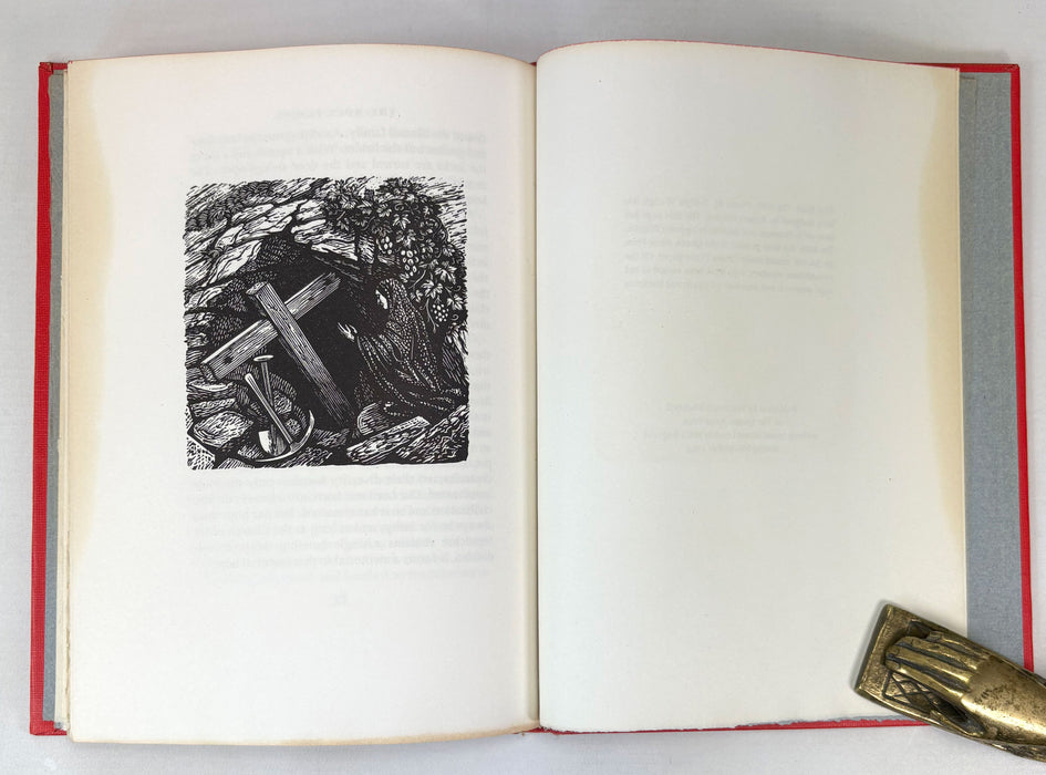 The Holy Places, by Evelyn Waugh, with Wood Engravings by Reynolds Stone. The Queen Anne Press, London 1952, numbered limited edition 584/950