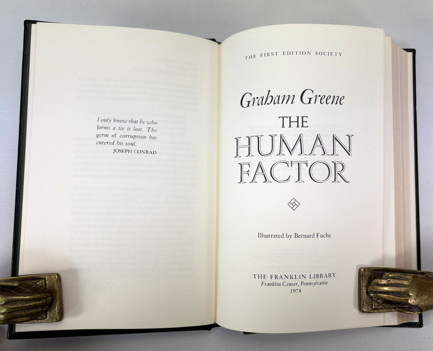 The Human Factor, Graham Greene, The Franklin Library; First Edition Society, 1978
