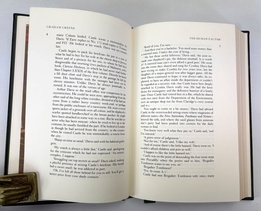 The Human Factor, Graham Greene, The Franklin Library; First Edition Society, 1978