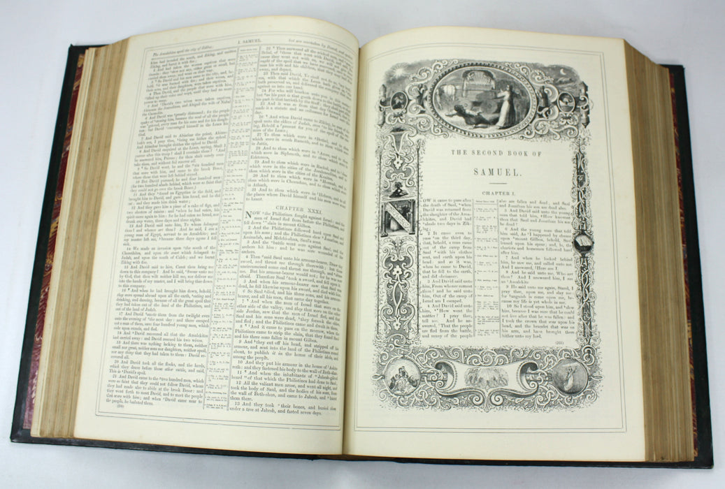 The Illustrated Family Bible, Containing The Old and New Testaments, Rev. John Brown, Fullarton, c. 1860