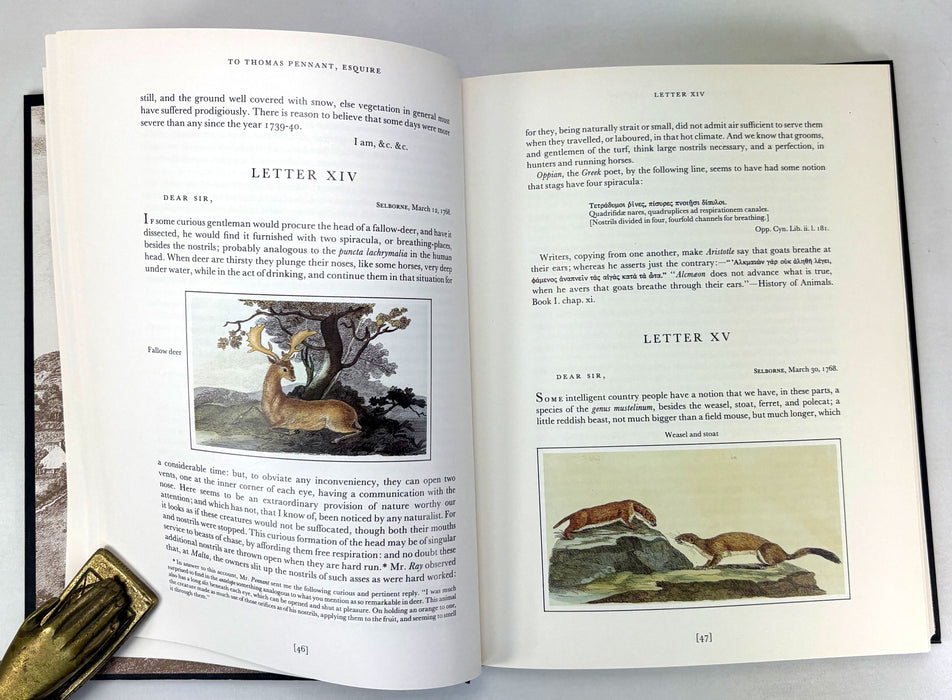 The Illustrated Natural History of Selborne, Gibert White, with Gilbert White Museum, 1981