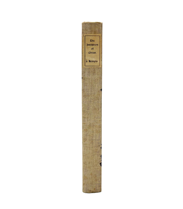 The Imitation of Christ in Four Books, by Thomas A Kempis, Published by Philip Allan, Limited edition of 100, 1923