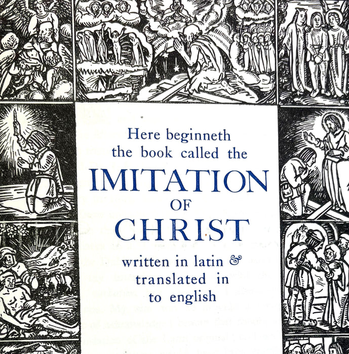 The Imitation of Christ in Four Books, by Thomas A Kempis, Published by Philip Allan, Limited edition of 100, 1923