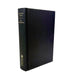 A black hardcover book standing upright at a slight angle, showing its spine and front cover. The spine is printed with gold text reading 'MARTIN AMIS' and 'The Information', with a small gold publisher mark near the bottom.