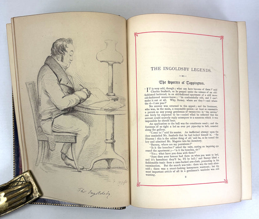 The Ingoldsby Legends, or Mirth and Marvels, by Thomas Ingoldsby, Carmine Edition, 1887