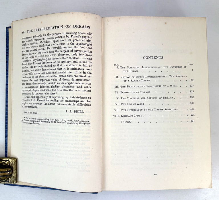 The Interpretation of Dreams, by Sigmund Freud. George Allen & Unwin, January 1921