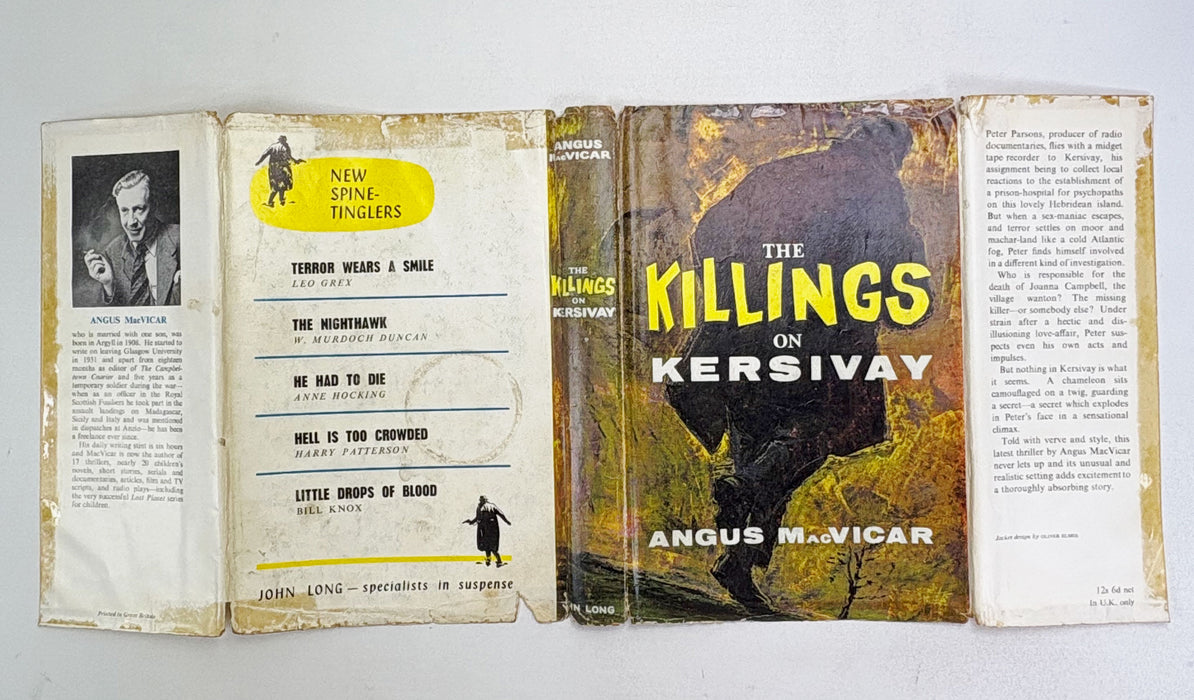 The Killings on Kersivay, Angus MacVicar, John Long Limited, 1962