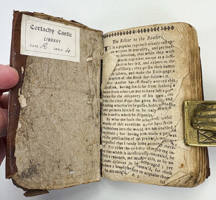 The Ladies Calling, anon, but attributed to Richard Allestree, first Scottish edition, 1675 Edinburgh printing by James Glen