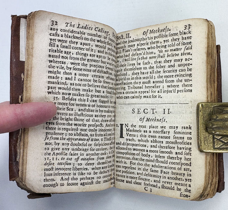 The Ladies Calling, anon, but attributed to Richard Allestree, first Scottish edition, 1675 Edinburgh printing by James Glen