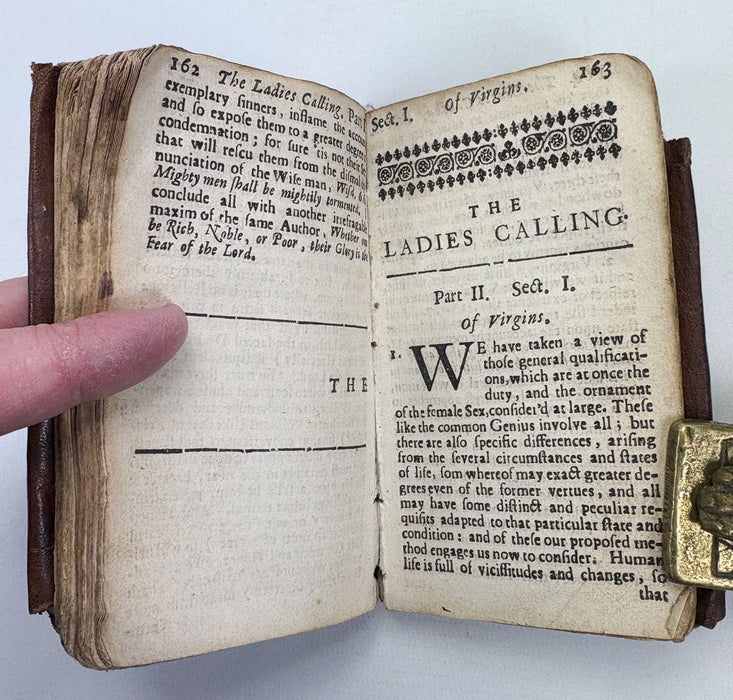 The Ladies Calling, anon, but attributed to Richard Allestree, first Scottish edition, 1675 Edinburgh printing by James Glen